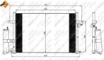 NRF Condensator, climatizare NRF 35573 (35573)
