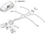 Original Renault Cablu, frana de parcare ORIGINAL RENAULT 8200 247 043 (8200 247 043)