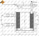 NRF Condensator, climatizare NRF 35367 (35367)