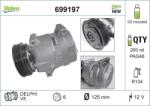 VALEO Compresor, climatizare VALEO 699197 (699197)