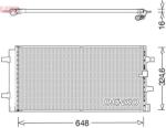 DENSO Condensator, climatizare DENSO DCN02044 (DCN02044) - fixbox