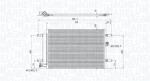 Magneti Marelli Condensator, climatizare MAGNETI MARELLI 350203910000 (350203910000)