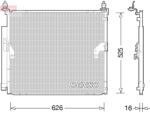 DENSO Condensator, climatizare DENSO DCN50034 (DCN50034)