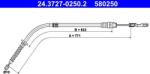 ATE Cablu, frana de parcare ATE 24.3727-0250.2 (24.3727-0250.2) - fixbox