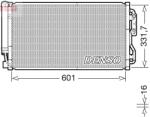 DENSO Condensator, climatizare DENSO DCN05105 (DCN05105)