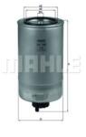 Mahle Original Filtru combustibil MAHLE ORIGINAL KC 186 (KC186)