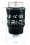MAHLE ORIGINAL Filtru combustibil MAHLE ORIGINAL KC 189 (KC189)