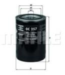 MAHLE ORIGINAL Filtru ulei MAHLE ORIGINAL OC 257 (OC257)