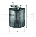 MAHLE ORIGINAL Filtru combustibil MAHLE ORIGINAL KL 100/2 (KL1002)