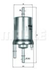 MAHLE ORIGINAL Filtru combustibil MAHLE ORIGINAL KL 156/1 (KL1561)
