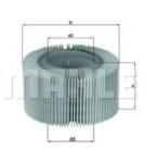 MAHLE ORIGINAL Filtru aer MAHLE ORIGINAL LX 578 (LX578)