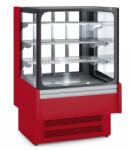DOCRILUC Vitrina calda expunere incorporabila DOCRILUC VV-6HE-9-R, sticla dreapta, 2 usi glisante, consum 1683 W, +60°/+70°C