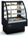 DOCRILUC Vitrina calda expunere incorporabila DOCRILUC VV-6HE-16-C, sticla curbata, 417 litri, 2 usi glisante, consum 3351 W, +60°/+70°C