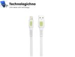 DeTech Кабел DeTech DE-C36i Lightning 2.4A 1m White (40192)
