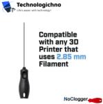 NoClogger Tool for 2.85mm Filament 250mm Long (15120200236)