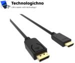  Кабел DP - HDMI М/М 4K 60Hz 1.8m (09050204014)