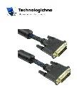 DeTech Кабел DVI - DVI 24+1 3m M/M (18185)