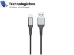 DeTech Кабел DeTech DE-43c2 Type-C 2m Black (40261)