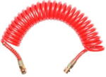 Breckner Furtun aer spiralat M22x1.5/M22x1.5, rosu Lungime: 3900 mm, Lungime 1: 4900 mm (DIS5067105M22) - vexio