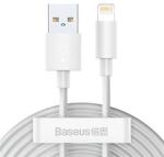 Baseus Simple Wisdom USB-A - iPhone kábel, 2 db (TZCALZJ-02) (TZCALZJ02)