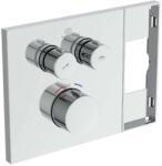 Ideal Standard Ceratherm Navigo Solos - Termosztatikus csaptelep falsík alatti beépítéshez, 2 készülékhez, króm A7894AA (A7894AA)