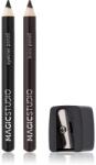 Magic studio Eyeliner Pencil Brow & Sharpener szett szem és szemöldök számára 0.5 g