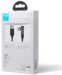 JOYROOM Gaming Cable Lightning (Angled) - USB (Straight) cable 20W, 480mb/s, 1.2m, Black (S-CL020A6) (S-CL020A6-BLK)