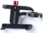 Spyral telefontartó alu 55-90mm fekete