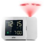 Braun Digitális ébresztőóra, Braun 67161, 130x90x49 mm, Fehér (67161)