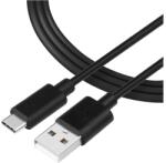 Tactical Smooth Thread USB / Type-C töltő- és adatkábel 0.3m fekete 57983104148 (57983104148)