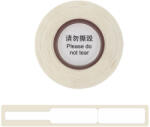 AIMO Etichete stegulet albe pentru cabluri 12, 5 74 mm + 35 mm, CIP recunoastere automata, doar pentru imprimanta AIMO D30S, DCXL12574-35-65 (AIDCXL12574-35-65)