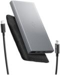 Spigen EA2210 vésztöltő USB+2 Type-C aljzat 10000mAh LED jelzés + Type-C kábel SÖTÉTSZÜRKE ABA09432 (ABA09432)