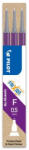 Pilot Rezerva roller Pilot Frixion Point/Clicker, 0.5 mm, violet, 3 bucati/set (PBLS-FRP5-V-S3)