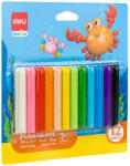 Deli Plastilina 12 culori 160 gr deli (DLEH712-12)