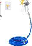 VEVOR Kit Accesorii Pompa Vopsit Airless VEVOR, Furtun Inaltă Presiune 15m (3600 PSI), Pistol de Vopsit, Extensie 20cm, Duză 517 și Protecție Duză, Conexiune 1/4 (PZ-1215)
