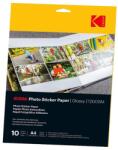 Kodak Самозалепващи се стикери от фотохартия Kodak, A6 10x15 см, гланцови, 120 г, 20 бр. KO-3510652 (KO-3510652)