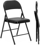 SPRINGOS Gf0113 сгъваем стол 46, 5 x 43, 5 x 79 cm черен (GF0113)