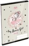 LIZZY Тетрадка с карета LIZZYSULI A/5, 32 листа, 27-32 Tiny Dancer Lovely Ballerina 7500171003 (7500171003)