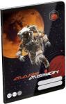 LIZZY Тетрадка с линии LIZZYSULI A/5, 32 листа, 21-32, за 4-8 клас, „Mars Mission 7500170006 (7500170006)