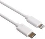 PremiumCord Cablu PREMIUMCORD Lightning - USB-C M/M, 2 m, alb (KIPOD55)