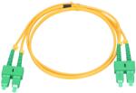Extralink Patch Cord Fibra Optica Extralink EX. 1506, Single-Mode, Duplex SC/APC - Duplex SC/APC, 3 m (EX.1506)