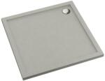 Schedline Sharper Cement Stone cădiță de duș pătrată 80x80 cm ciment 3S. S1K-8080/CT/ST (3SS1K8080CTST)