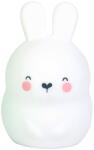 Saro Lampă de noapte din silicon Saro Baby - Little Bunny, alb (37481)
