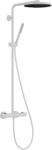 Hansgrohe Pulsify S Puro set de duș perete cu termostat cu duș de ploaie alb 24223700 (24223700)