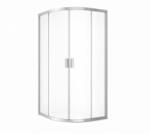 RAVAK Blix cabină de duș 90x90 cm semicircular crom luciu/sticlă transparentă 3B270C00Z1B (3B270C00Z1B)