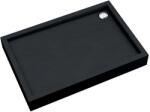Schedpol Medium Black Stone cădiță de duș dreptunghiulară 120x80 cm negru 3.4738/C/ST (34738CST)