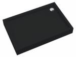 Schedpol Medium Black Mat cădiță de duș dreptunghiulară 100x90 cm negru 3.4745/C/MG (34745CMG)