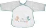 Babycalin Baveta impermeabilă pentru bebeluși cu mâneci Babycalin - Dinozauri (BBC203621) Bavata