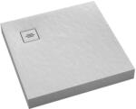 Schedline Nonlimits White Stone cădiță de duș pătrată 100x100 cm alb 3ST. N1K-100100/B/ST-M1/B/ST (3STN1K100100BSTM1BST)