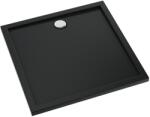 Schedline Sharper Black Mat cădiță de duș pătrată 80x80 cm negru 3S. S1K-8080/C/MG (3SS1K8080CMG)